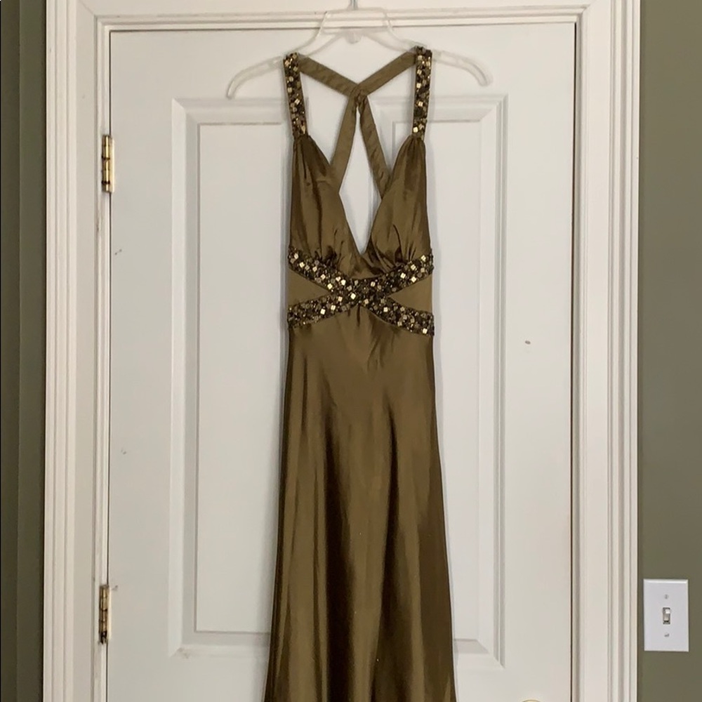 Olive Green Prom